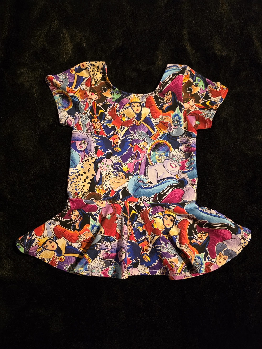 Disney Halloween Villains Peplum Top